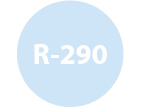 Ecological refrigerant R290 - propane